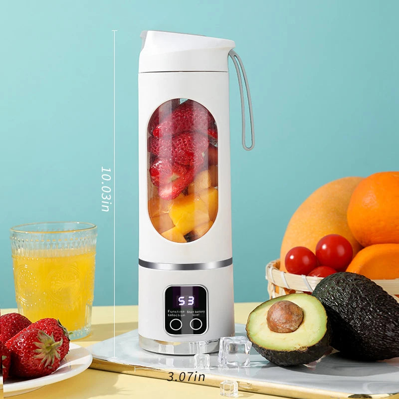Portable USB Juice Blender | One-Button Operation, Ice-Crushing Power & Self-Cleaning β Fresh Drinks Anywhere