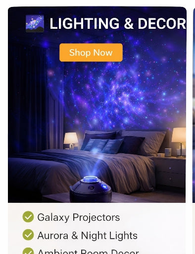 🌌 LIGHTING & DECOR