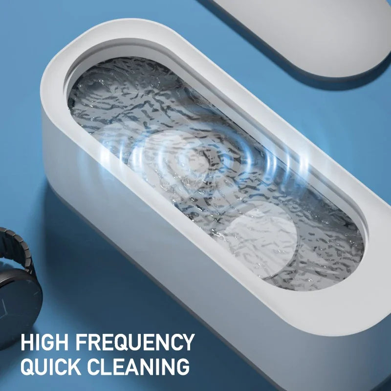 Ultrasonic Jewelry & Glasses Cleaner | High-Frequency Deep Clean in Minutes – Safe for Jewelry, Watches & Eyewear