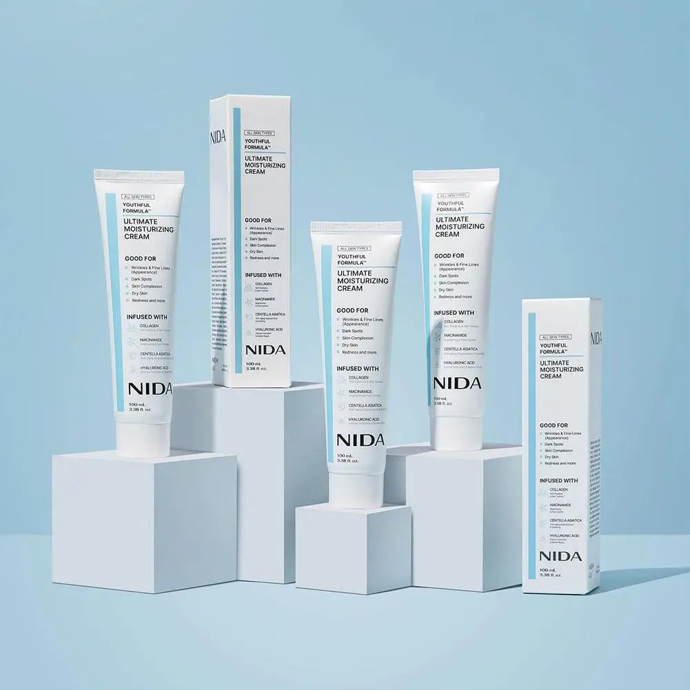 NIDA Multi-Action Rejuvenating Face Cream 100ml | Deep Moisture & Skin Repair for All Skin Types