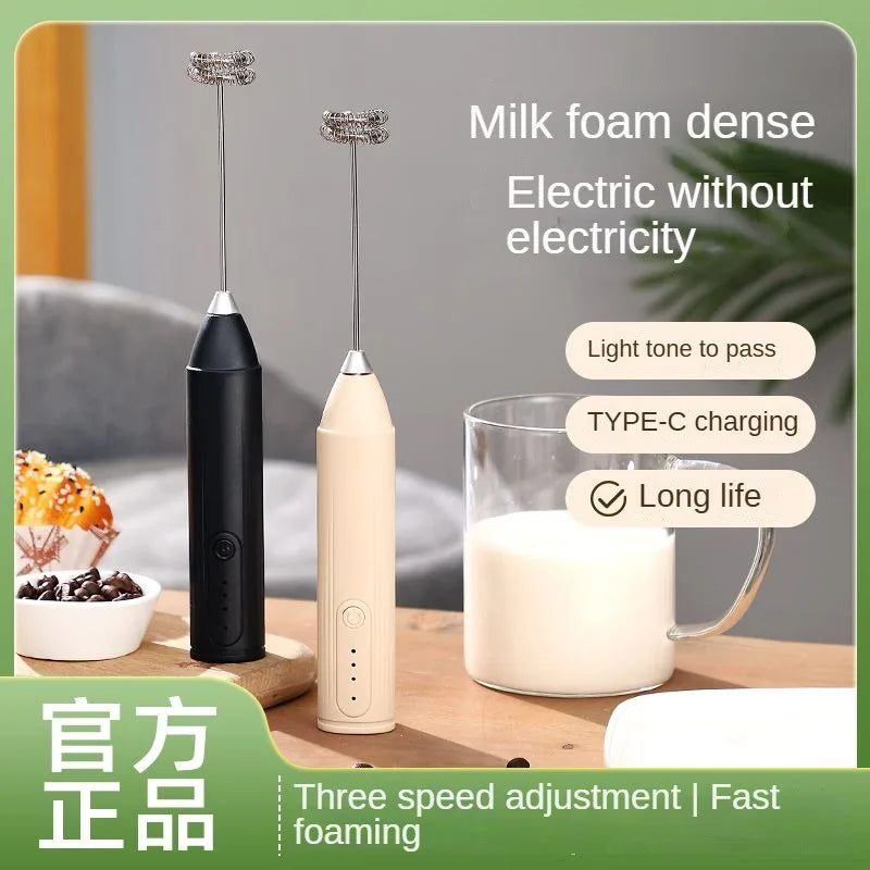 Portable Electric Handheld Whisk | Rechargeable, Lightweight & Powerful – Mix, Whip & Froth in Seconds