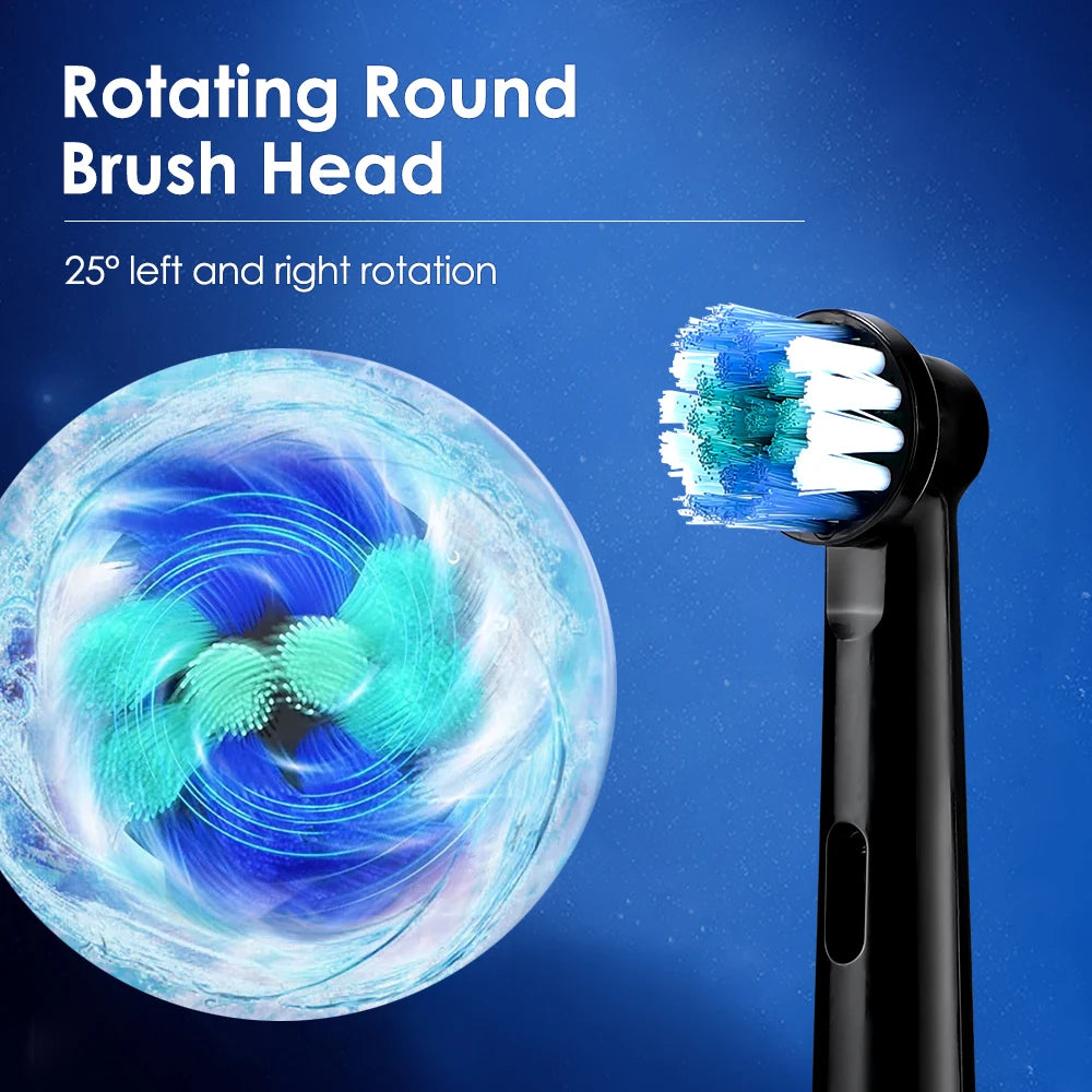 Pro Clean Sonic Toothbrush | Powerful Sonic Vibration, Multiple Brush Heads & USB Rechargeable – Dentist-Level Clean at Home