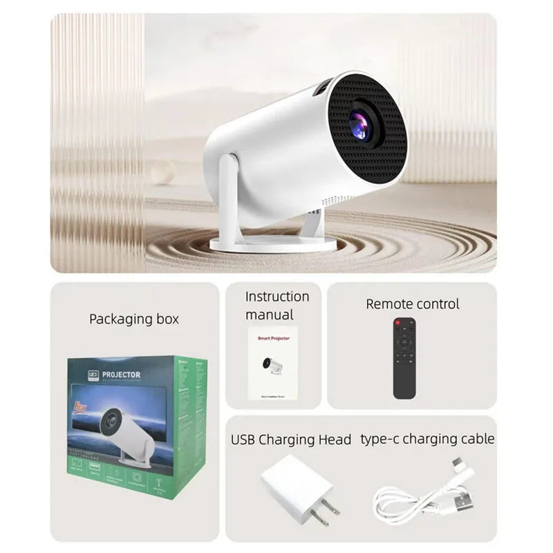 Portable Mini HD Projector | Big Screen HD Experience Anywhere – Movies, Gaming, Sports & Presentations
