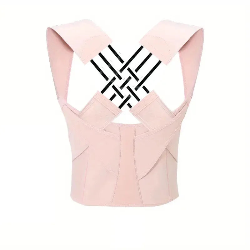 Posture Corrector Brace | Adjustable Back & Shoulder Support – Sizes S–XXL, Discreet All-Day Wear