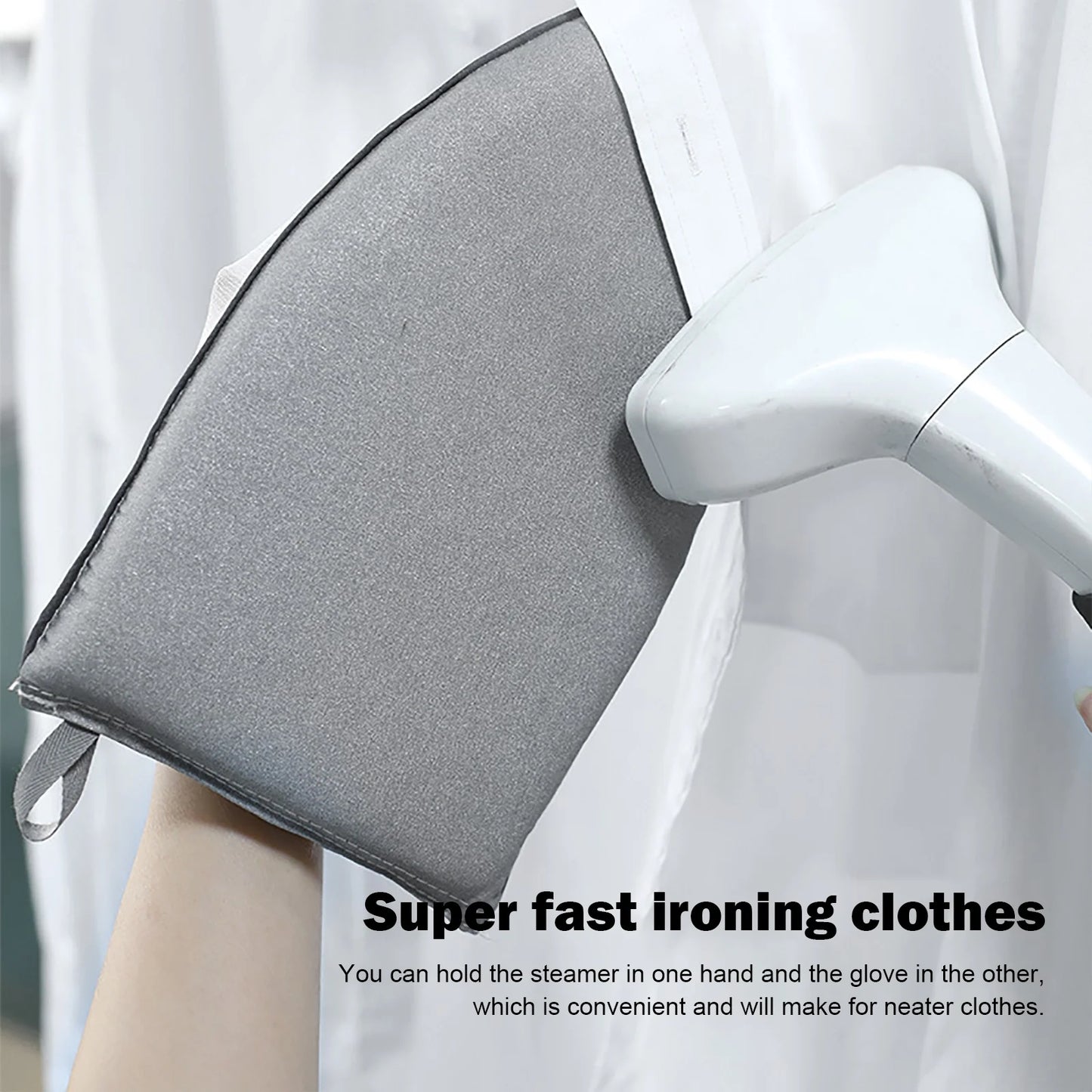 Heat-Resistant Steamer Gloves | Steam Safely with Full Hand Protection – Durable & Comfortable