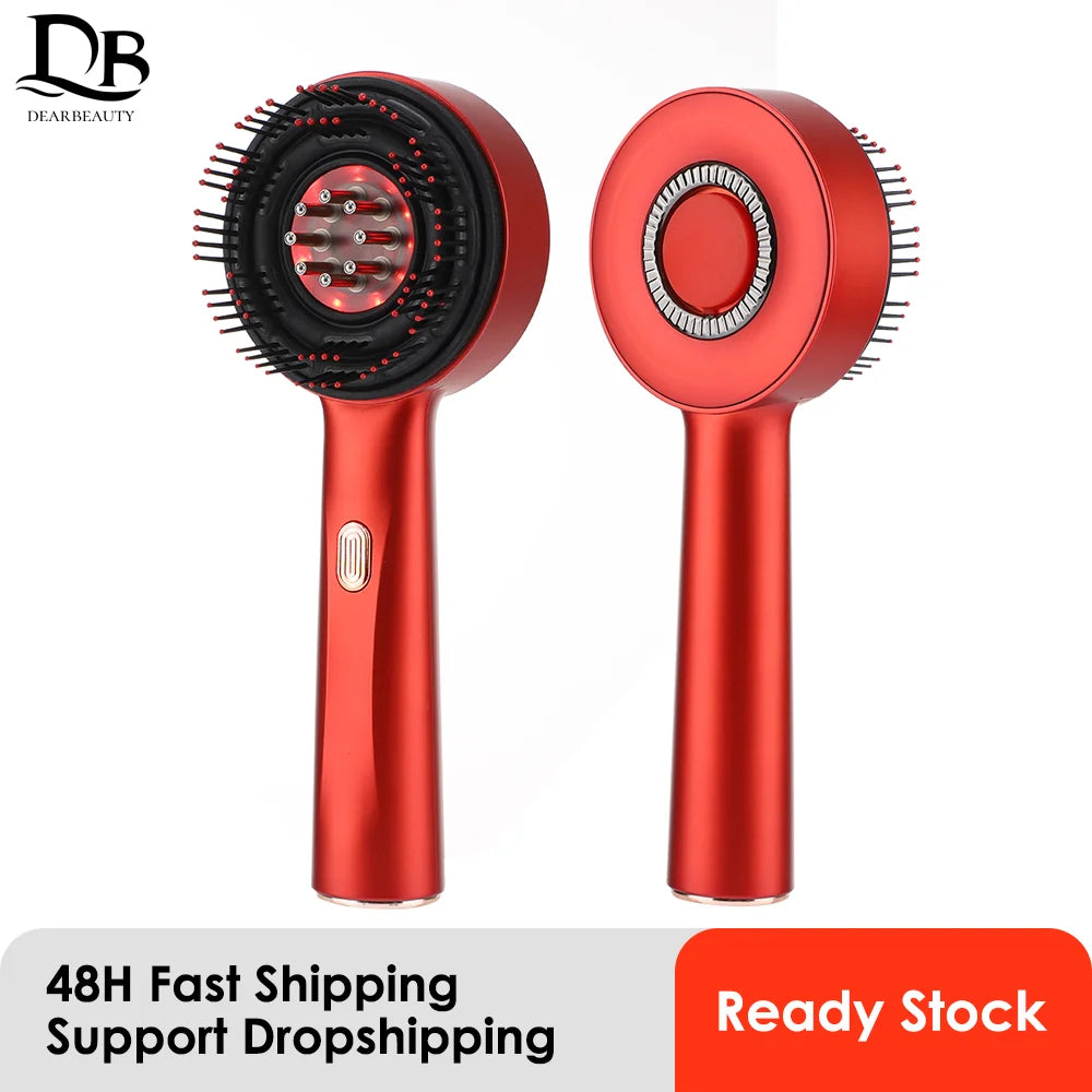 3-Mode Electric Scalp Massager | USB Rechargeable Hair Growth & Deep Relaxation Tool for All Hair Types