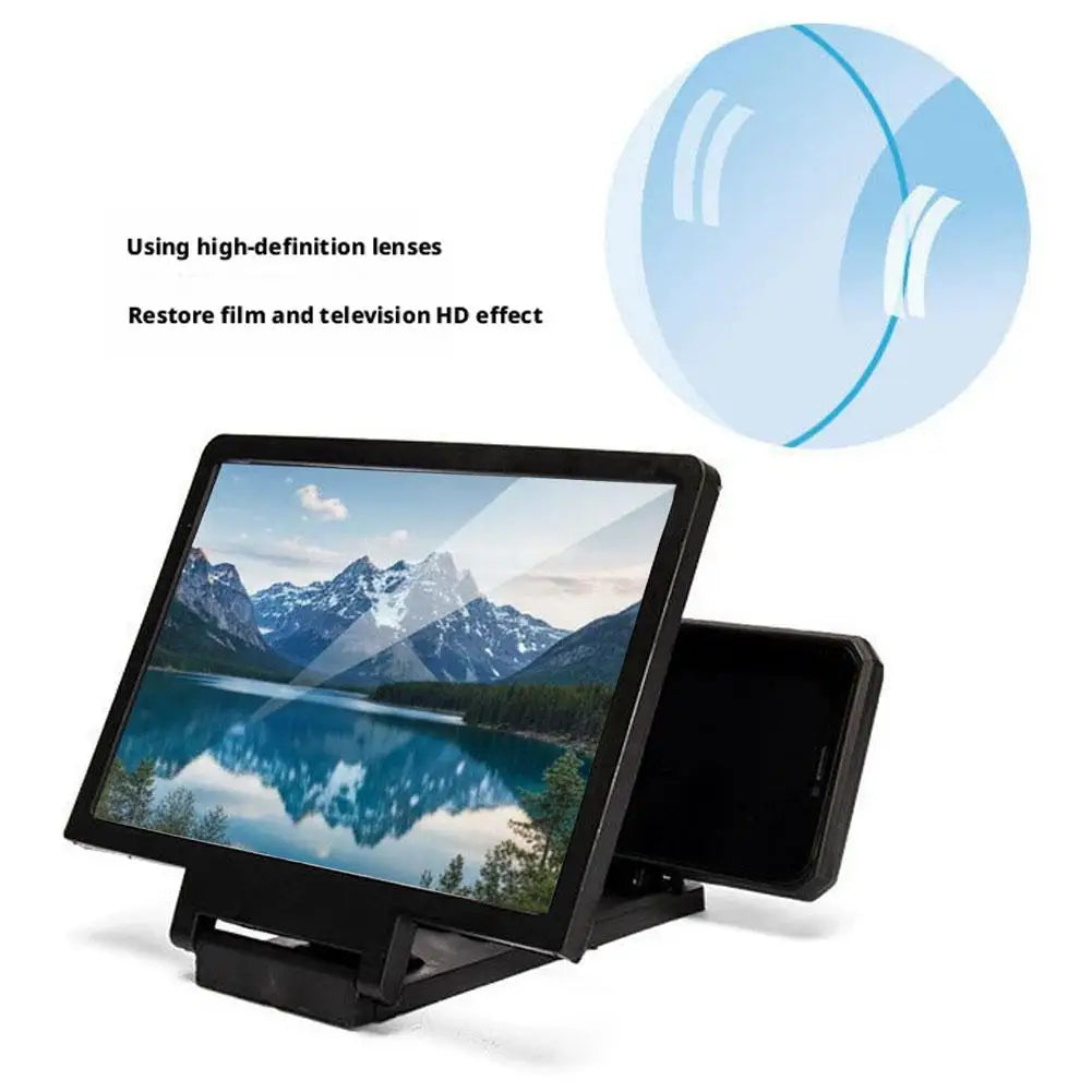 HD Vision Phone Screen Enlarger | Crystal-Clear 3-4x Magnification, Eye Strain Relief & Foldable – No Power Needed