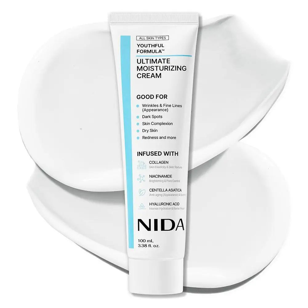 NIDA Multi-Action Rejuvenating Face Cream 100ml | Deep Moisture & Skin Repair for All Skin Types
