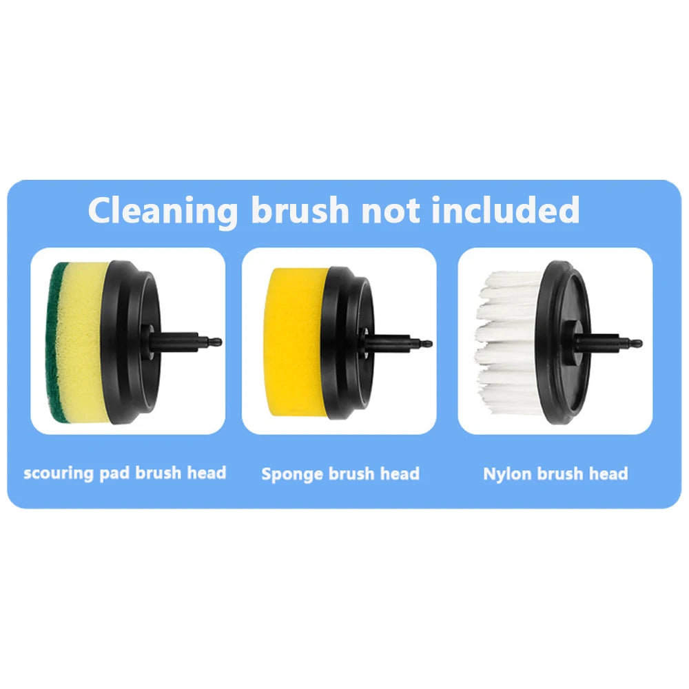 Electric Spin Cleaning Brush | Powerful Spinning Action, Multiple Heads & Rechargeable – Deep Clean in Half the Time