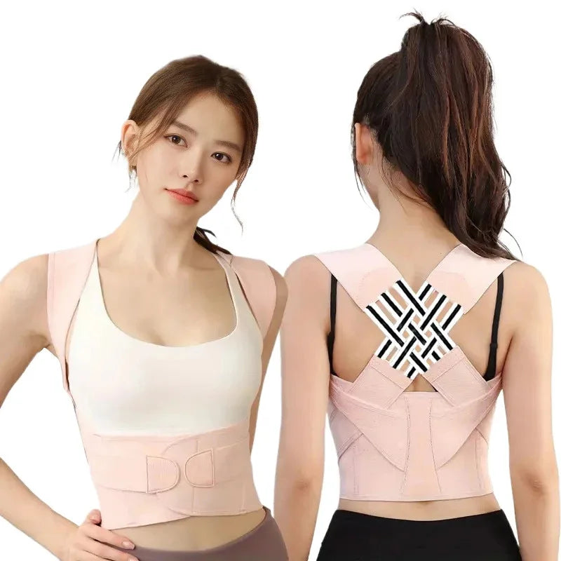 Posture Corrector Brace | Adjustable Back & Shoulder Support – Sizes S–XXL, Discreet All-Day Wear
