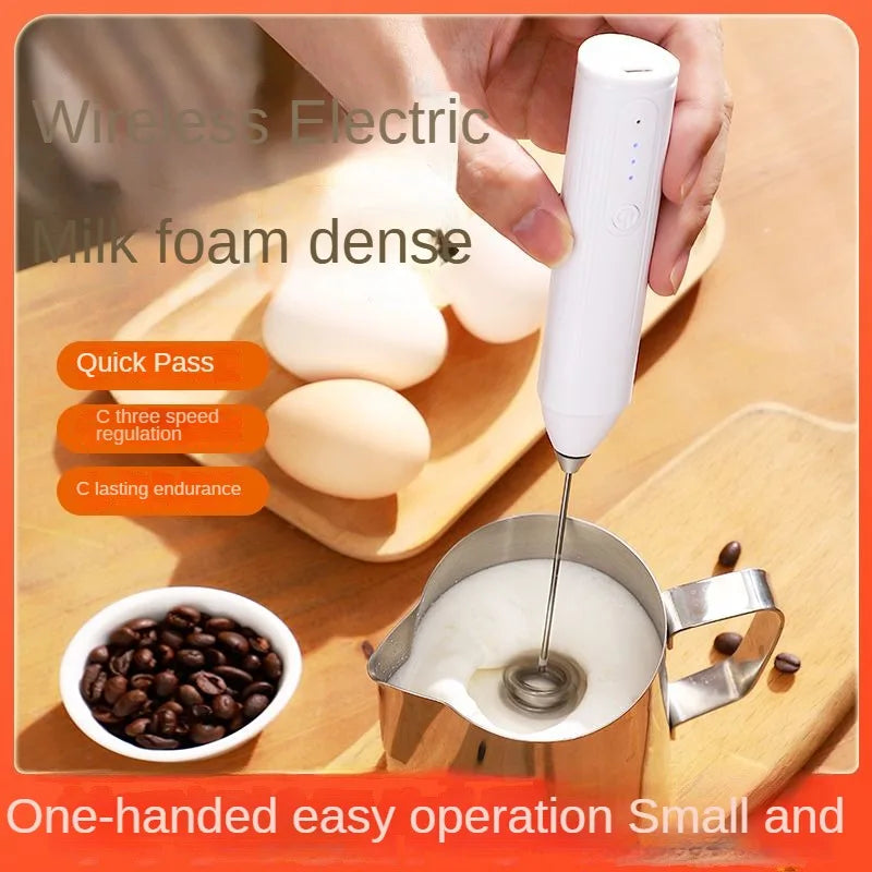 Portable Electric Handheld Whisk | Rechargeable, Lightweight & Powerful – Mix, Whip & Froth in Seconds