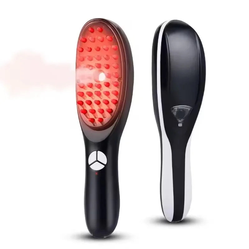 Scalp Therapy Massage Comb | Light Therapy, Hair Growth & Stress Relief – For All Hair Types