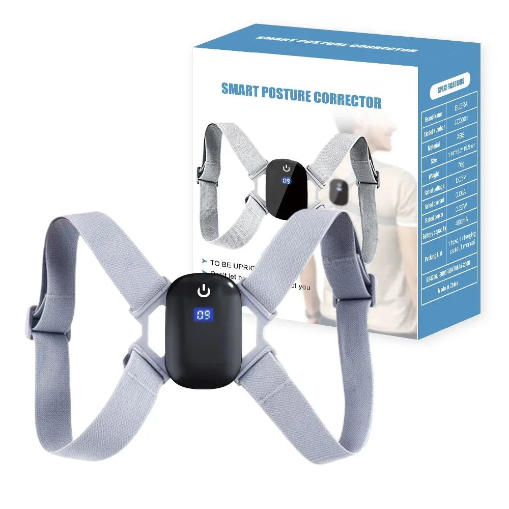 Smart Posture Corrector Belt | Gentle Alerts, Adjustable Fit & Discreet All-Day Wear for Better Posture