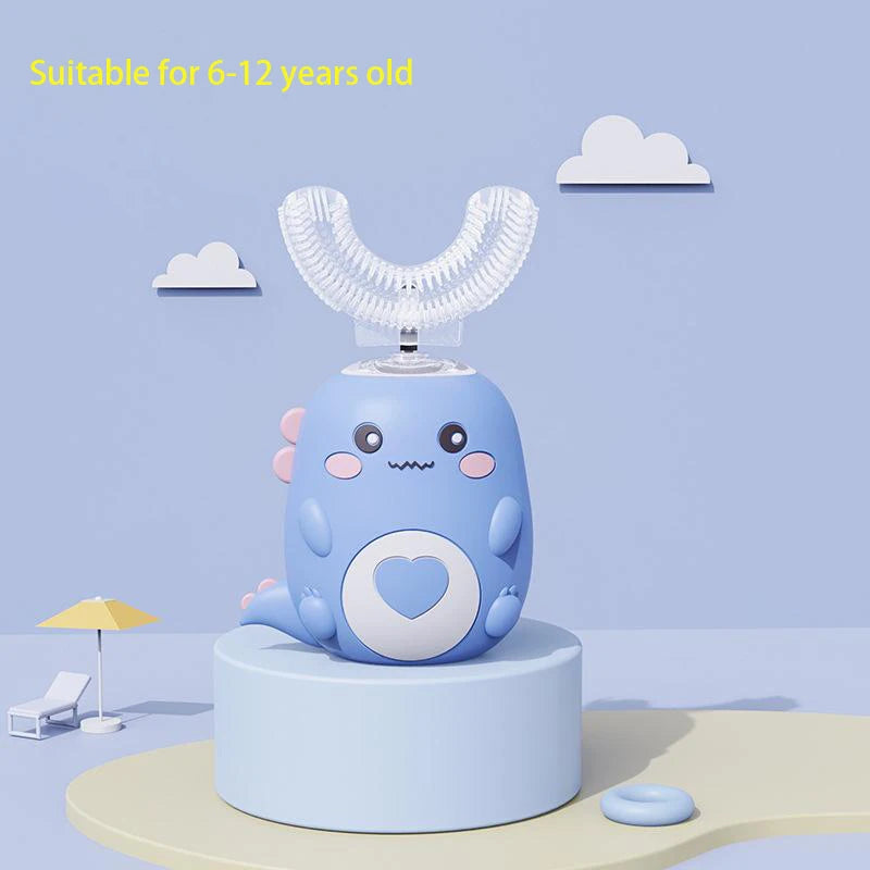 Smile 360 Kids Toothbrush | 360° Full-Mouth Cleaning, Soft Bristles & Fun Design – For Ages 2–12
