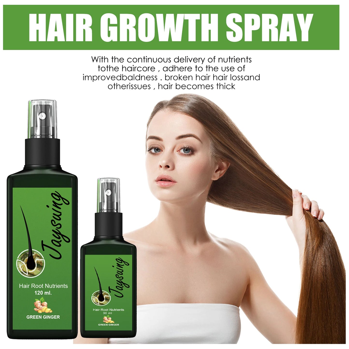 Hair Care Serum — Nourishing Scalp Spray for Smooth, Healthy Hair