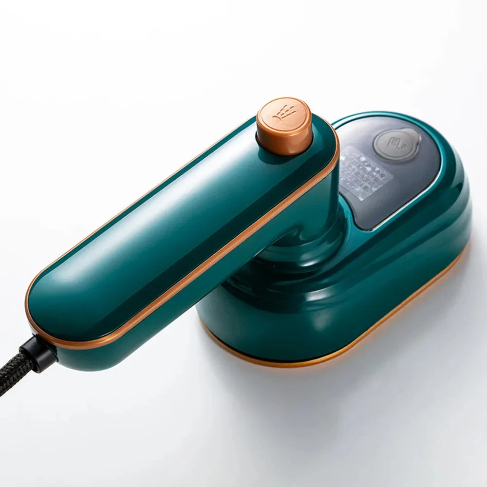 2-in-1 Garment Steamer & Iron | Professional Wrinkle Removal in Seconds – Safe for All Fabrics