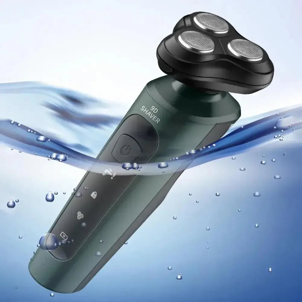 4-in-1 Electric Shaver | Waterproof, USB Rechargeable & Cordless – Beard, Hair & Body Grooming