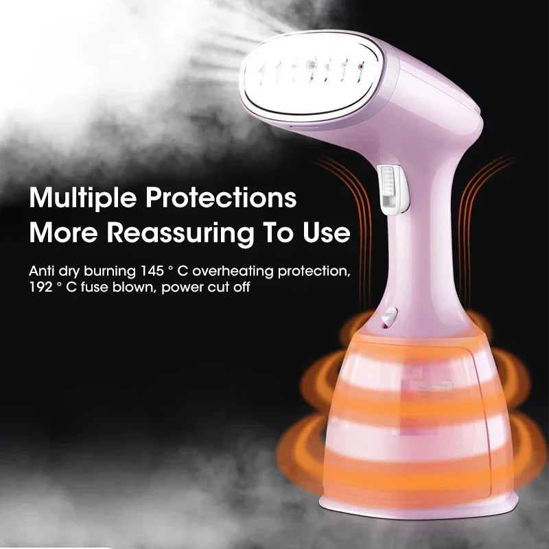 1500W Handheld Garment Steamer | Professional-Grade Steam, Fast Heat-Up & Portable – All Fabrics
