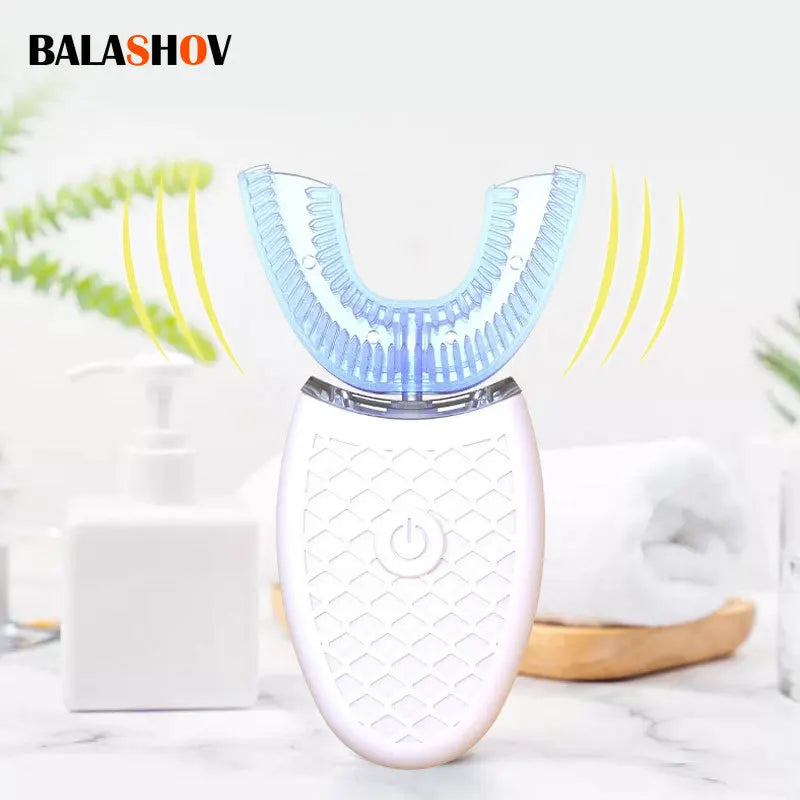 Smile 360 Sonic Electric Toothbrush | 360° Full-Mouth Sonic Cleaning, Whiter Teeth & Healthier Gums – For All Ages