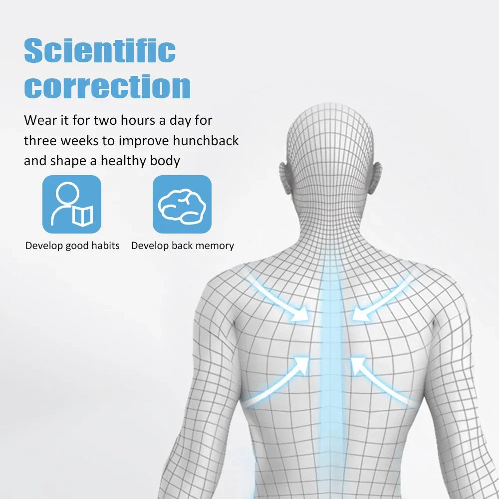 Smart Posture Corrector Belt | Gentle Alerts, Adjustable Fit & Discreet All-Day Wear for Better Posture