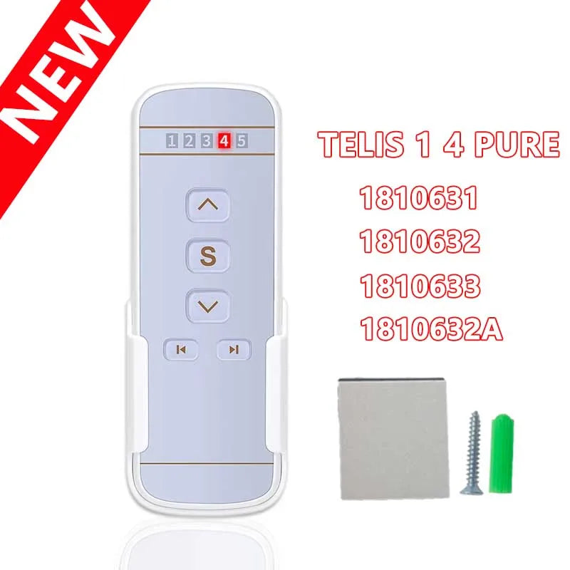 Wireless Curtain Remote Control | Multi-Channel, Strong Signal & Easy Setup – Smart Home Upgrade