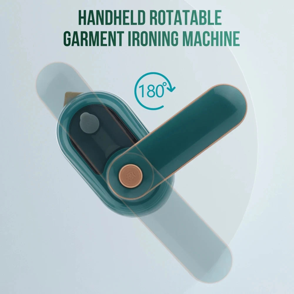 2-in-1 Garment Steamer & Iron | Professional Wrinkle Removal in Seconds – Safe for All Fabrics