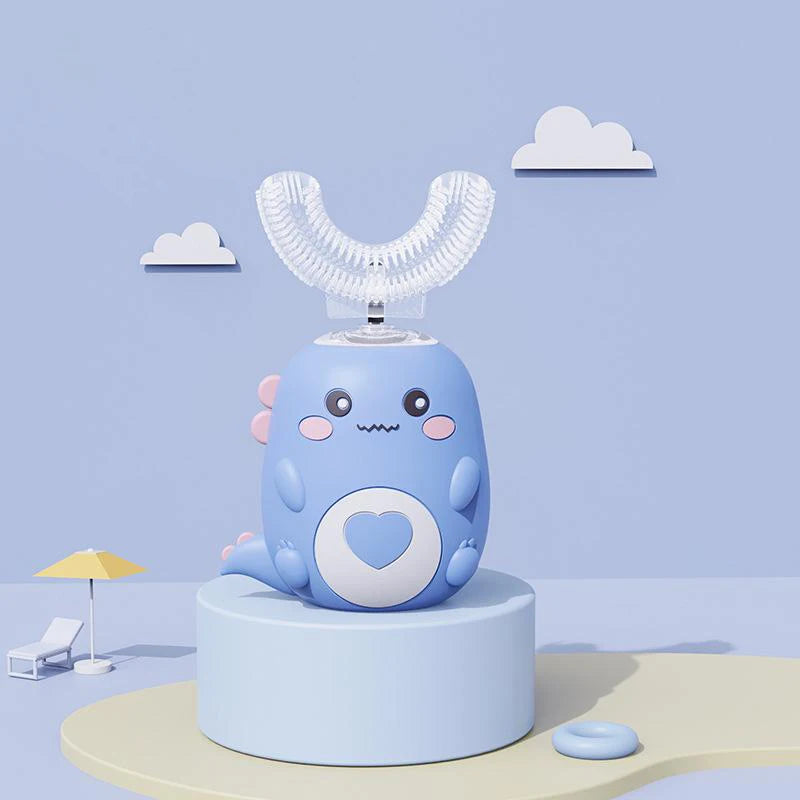 Smile 360 Kids Toothbrush | 360° Full-Mouth Cleaning, Soft Bristles & Fun Design – For Ages 2–12