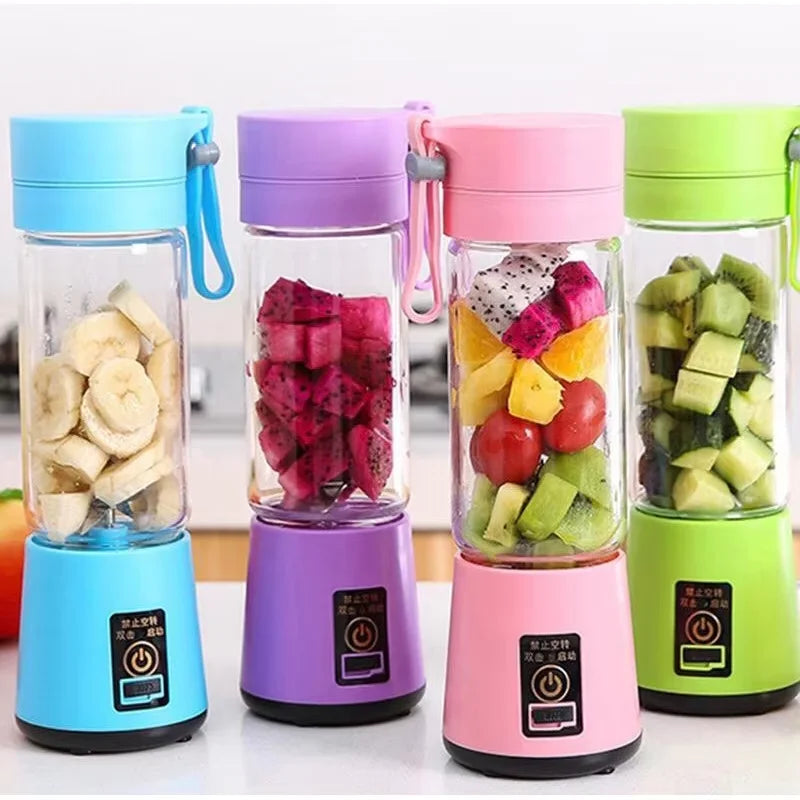Mini Portable Blender | USB Rechargeable, Powerful & Compact – Fresh Smoothies & Juices Anywhere