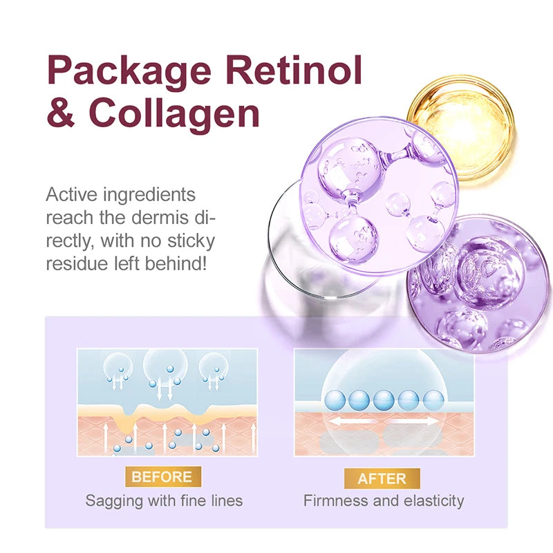 JoyPrettyin Retinol Face Serum | Anti-Wrinkle, Lifting & Brightening with 8D Hyaluronic Acid