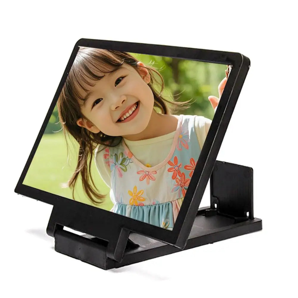 HD Vision Phone Screen Enlarger | Crystal-Clear 3-4x Magnification, Eye Strain Relief & Foldable – No Power Needed