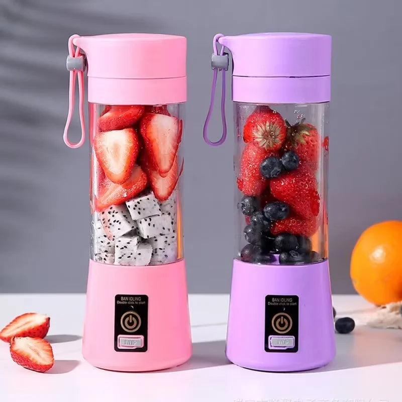 Mini Portable Blender | USB Rechargeable, Powerful & Compact – Fresh Smoothies & Juices Anywhere