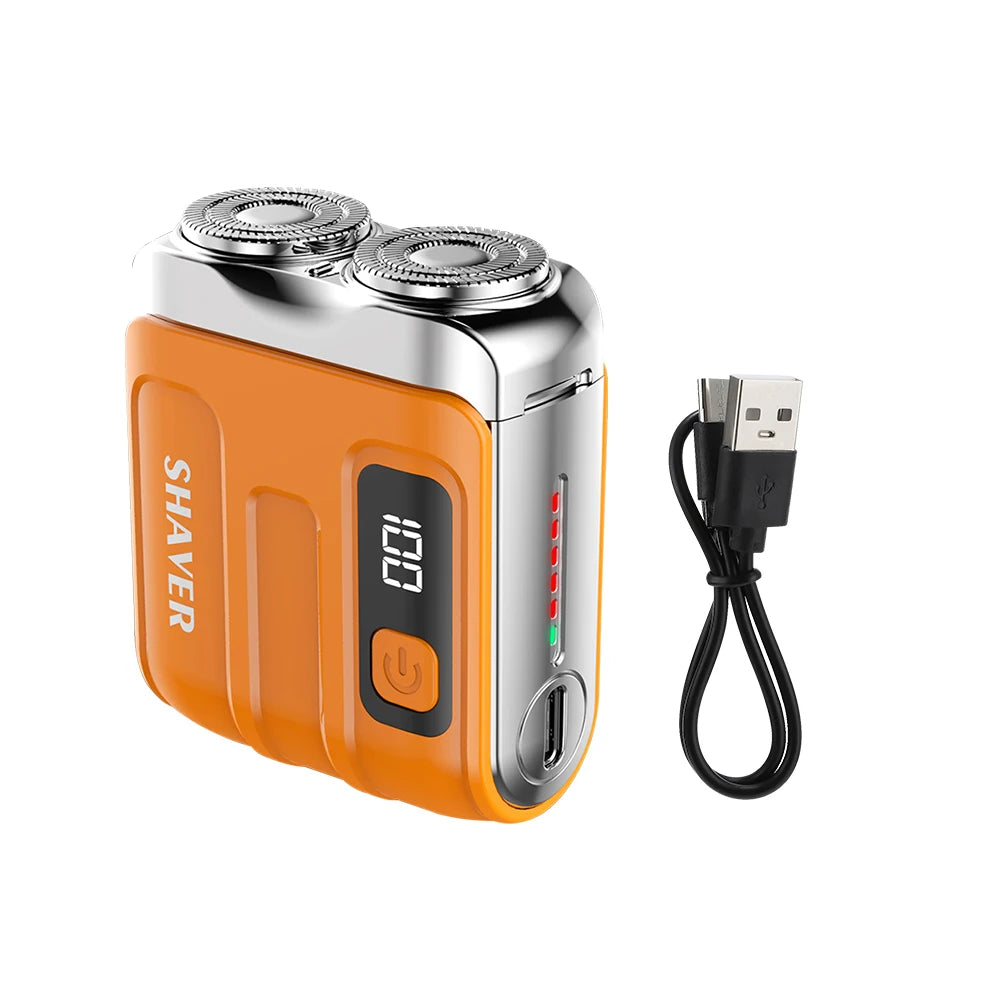 Mini Travel Electric Shaver | Pocket-Sized, Rechargeable & Powerful – Shave Anywhere, Anytime