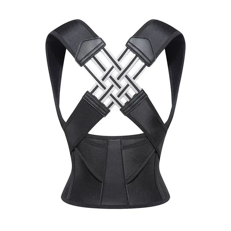 Posture Corrector Brace | Adjustable Back & Shoulder Support – Sizes S–XXL, Discreet All-Day Wear