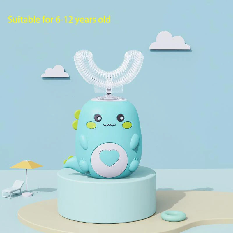 Smile 360 Kids Toothbrush | 360° Full-Mouth Cleaning, Soft Bristles & Fun Design – For Ages 2–12