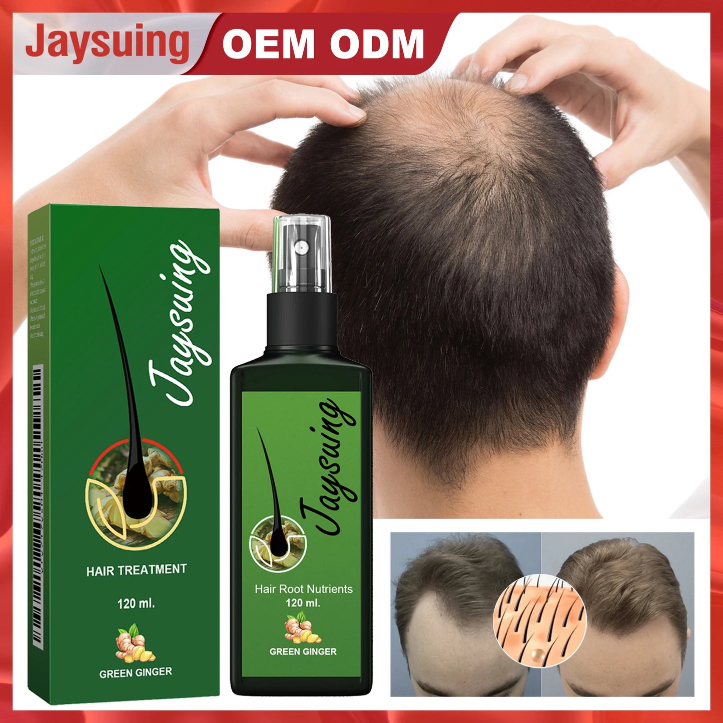 Hair Care Serum — Nourishing Scalp Spray for Smooth, Healthy Hair