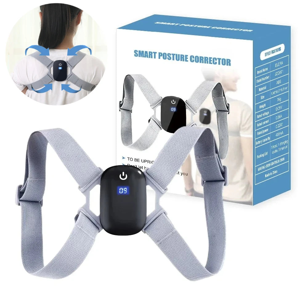 Smart Posture Corrector Belt | Gentle Alerts, Adjustable Fit & Discreet All-Day Wear for Better Posture