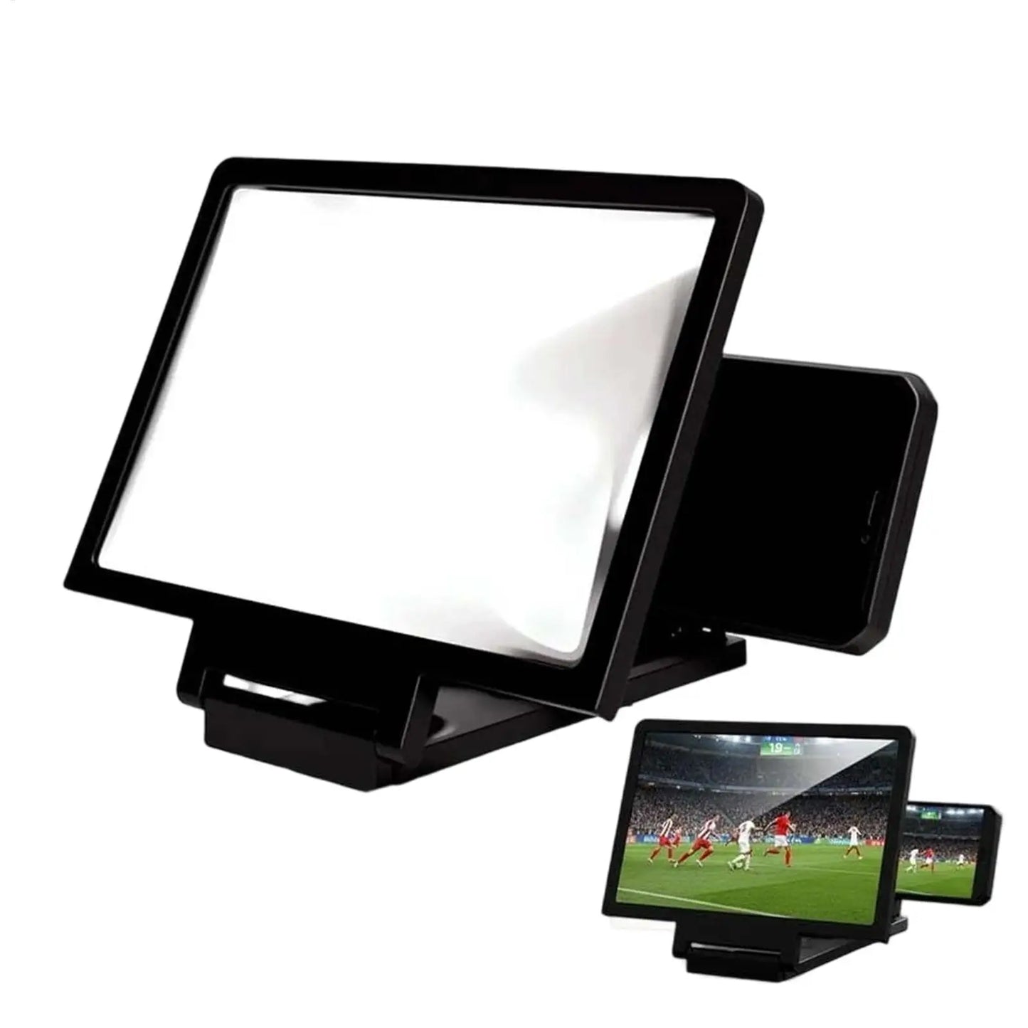 Max View Phone Screen Enlarger | 3-4x Magnification, Eye Strain Relief & Foldable – Instant Big Screen, No Power Needed