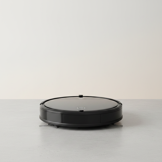 Black Smart Robot Vacuum Cleaner