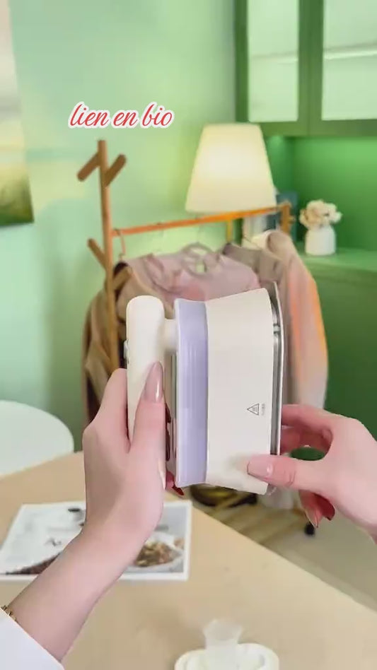Mini Portable Steam Iron | Fast Heat-Up, Powerful Steam & Lightweight – Perfect for Travel & Daily Use