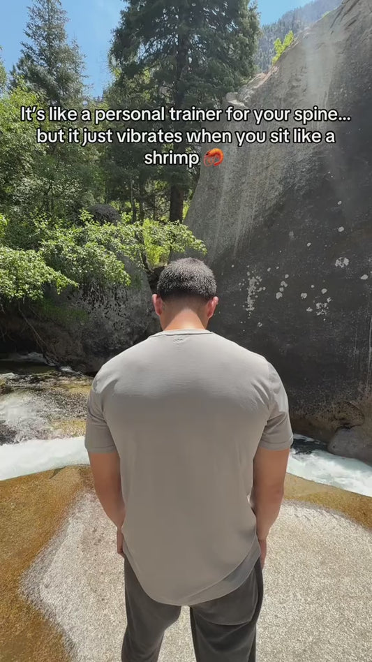 Smart Posture Trainer | Automatic Vibration Alert Wearable – No App Needed, Builds Lasting Posture Habits